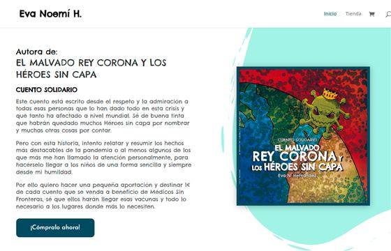 Web de la autora Eva Noemí H.